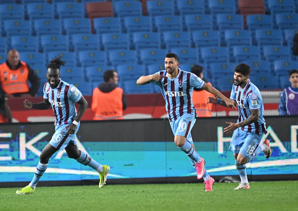 Hatayspor'u 2 golle geçen Trabzonspor'un galibiyet hasreti sona erdi - 1