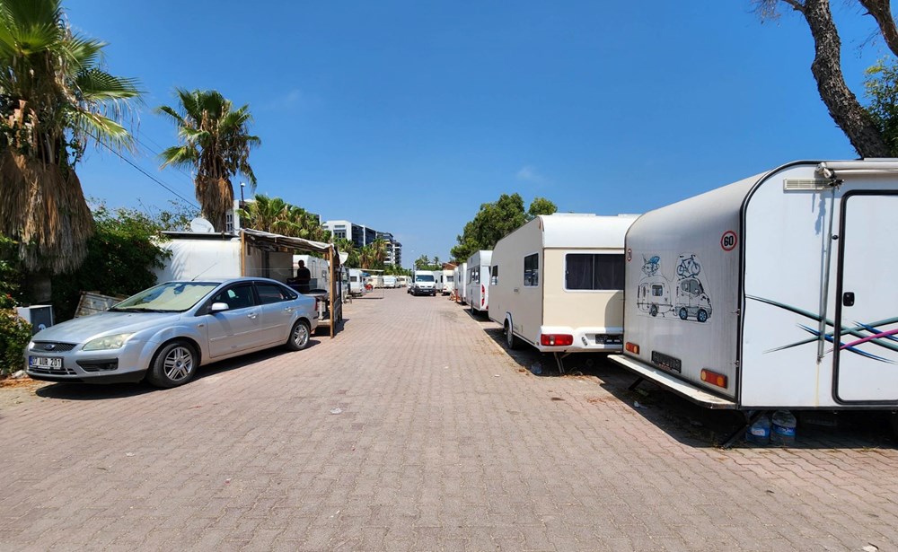 Belediyeden karavancılara "tahliye edin" tebligatı - 2