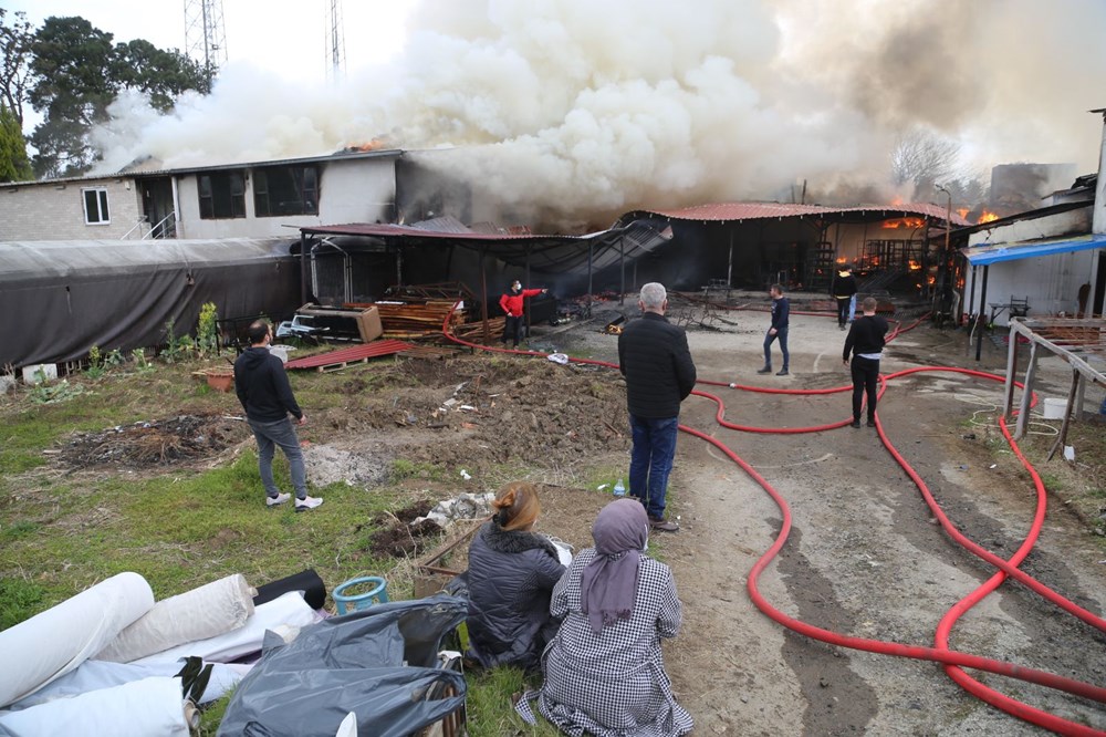 Ordu�da mobilya atölyesinde yangın NTV Ordu�da mobilya atölyesinde yangın NTV