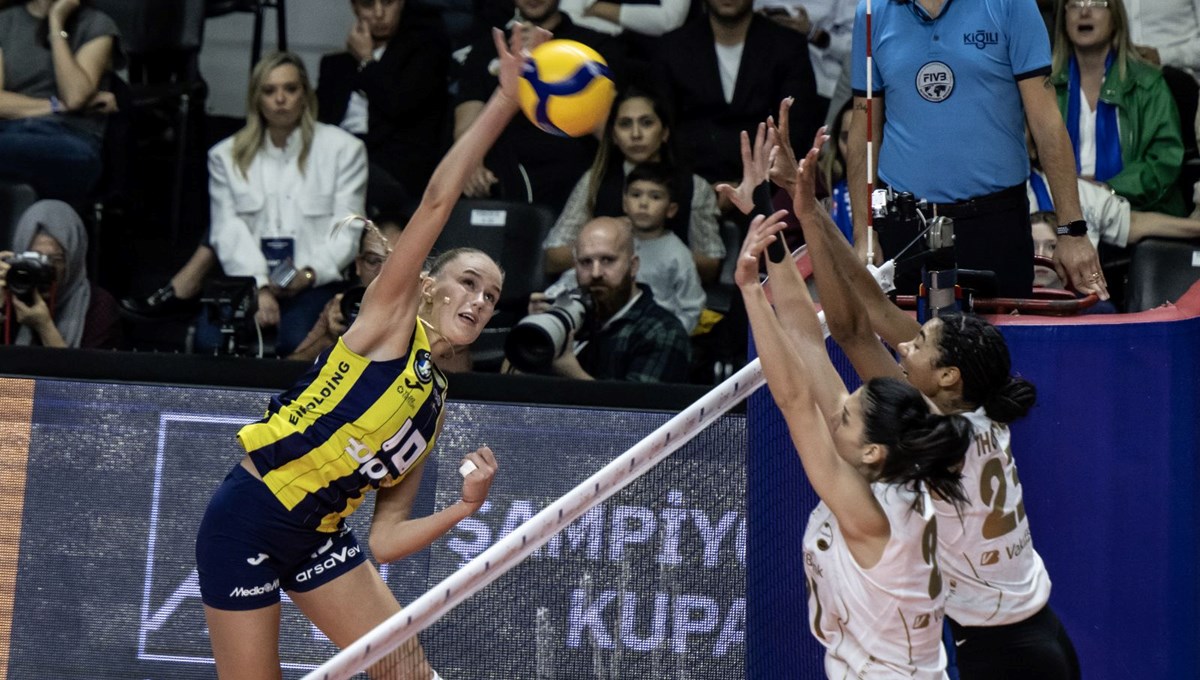 Şampiyonlar Kupası'nda zafer Vakıfbank'ın