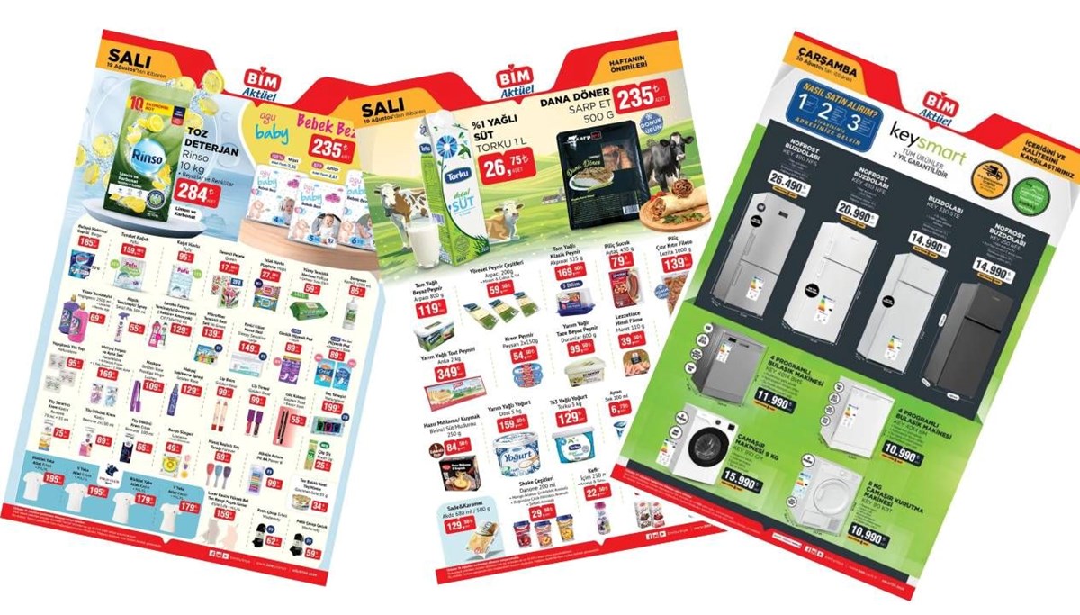 BİM 19 Ağustos 2025 Aktüel Kataloğu: Onlarca farklı üründe kampanya