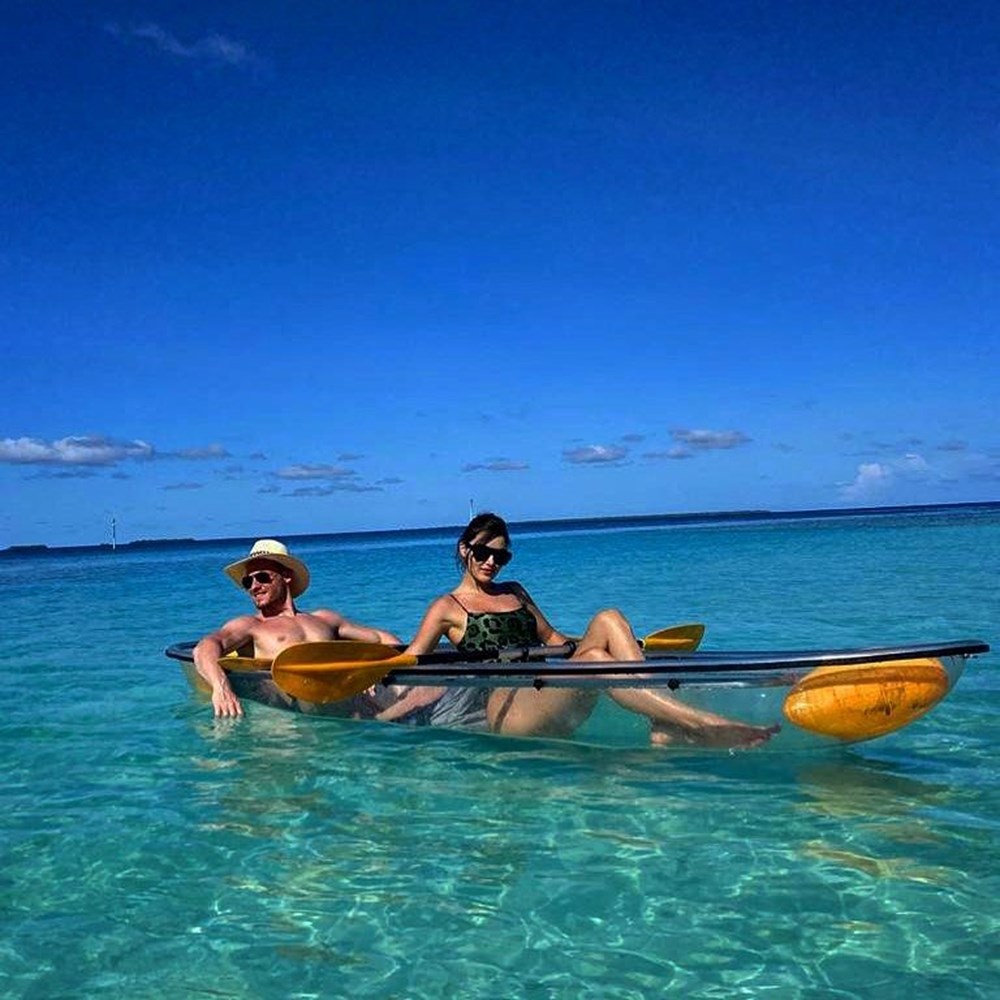 Hande Erçel ve Kerem Bürsin'den Maldivler tatili fotoğrafları - 4