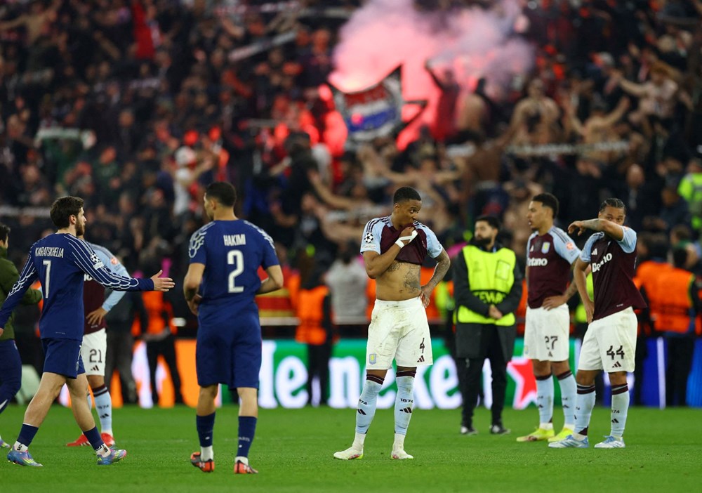 Şampiyonlar Ligi'nde tarihi gecenin kıyısından dönüldü: Barcelona'ya hat-trick yaptı | Aston Villa sürprize çok yaklaştı - 4