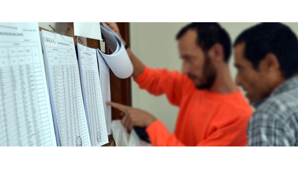 Seçmen listeleri bugün askıdan iniyor