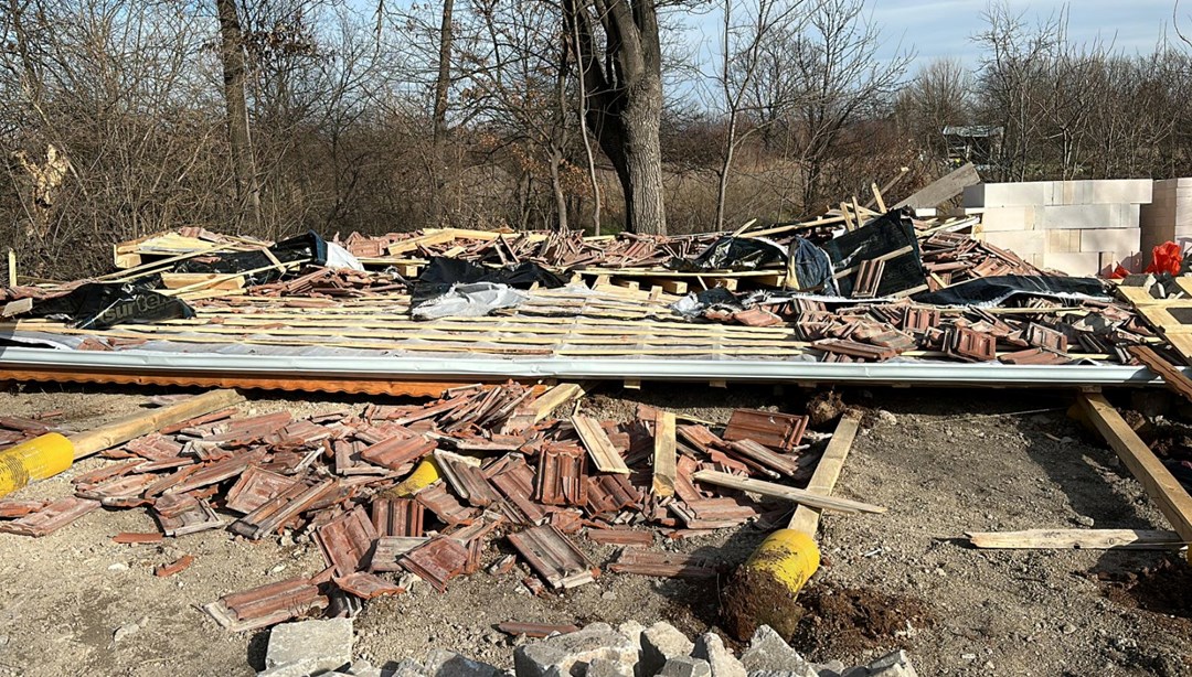 Kütahya'da bağ evi çöktü: 1 ölü