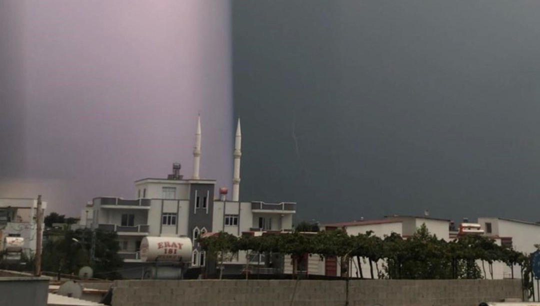 Adana'yı "Süper Hücre" vurdu