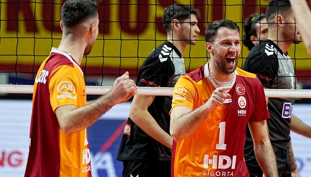 Galatasaray Erkek Voleybol Takımı, Avrupa'da yarı final ilk maçına çıkacak