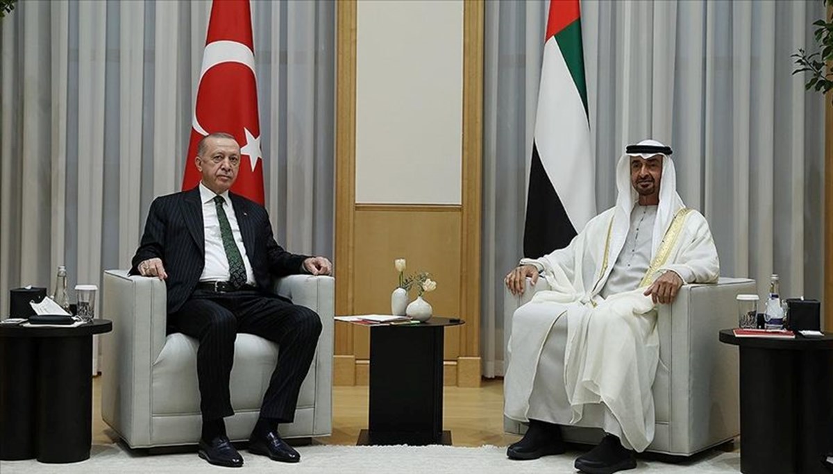 Cumhurbaşkanı Erdoğan, BAE lideriyle görüştü Cumhurbaşkanı Erdoğan, BAE lideriyle görüştü