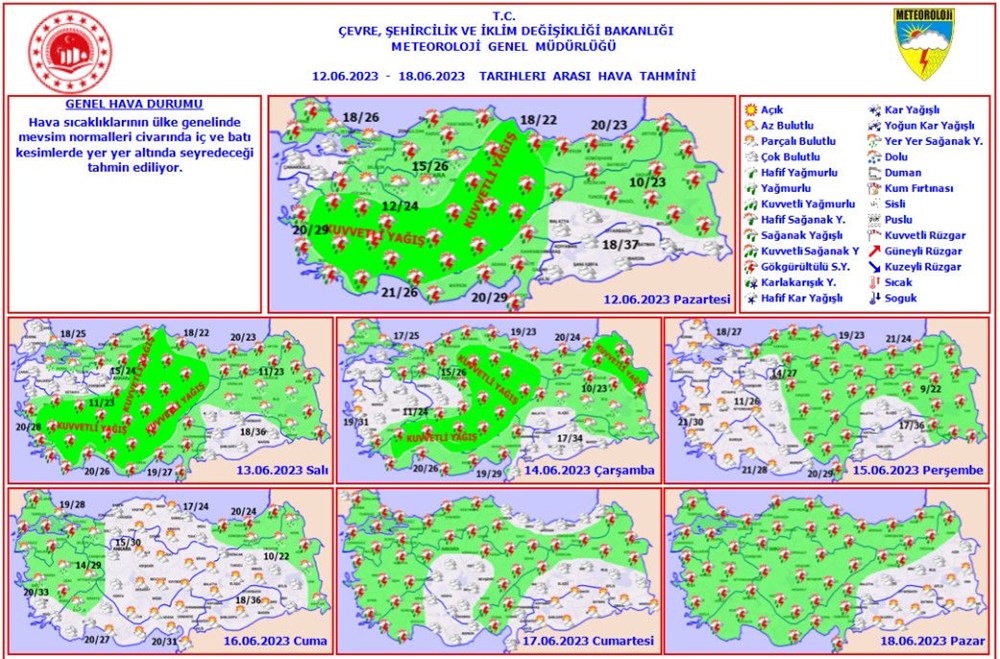 Meteoroloji 26 il için uyardı (Bugün hava nasıl olacak?) - 9
