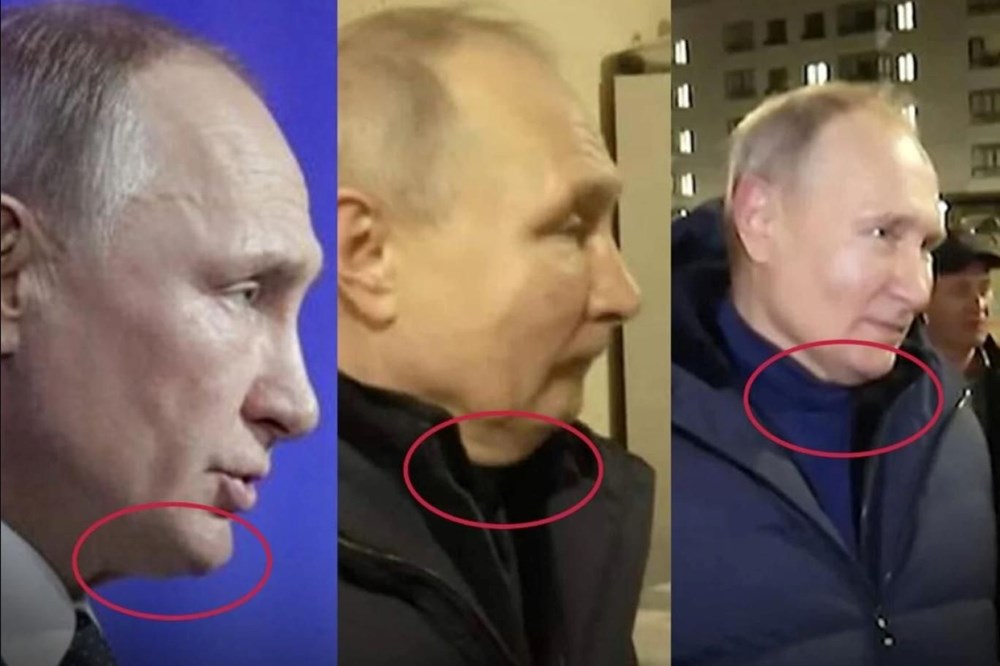 Putin'in Ukrayna ziyaretinde dublör kullandığı iddia edildi: Dikkat çeken çene ayrıntısı - 4