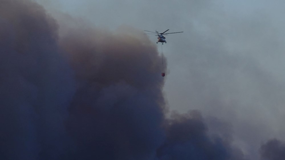 İzmir'in Selçuk ve Menderes ilçelerinde yangın: Ekiplerin müdahalesi sürüyor - 11