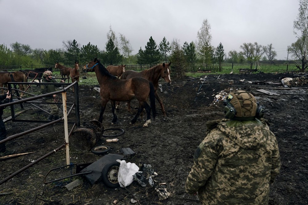 Savaşta at ve eşek dönemi: Rusya Ukrayna'da en yeni silahlarını kullanıyor - 2