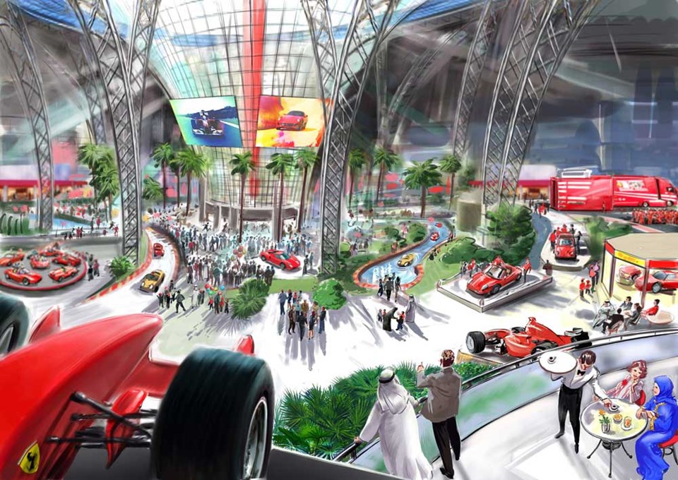 Dünyanın ilk Ferrari temalı parkı için geri sayım devam ediyor - 1