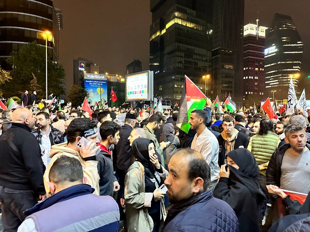 Yurt genelinde İsrail protestoları (Binlerce kişi sokaklara çıktı) - 14