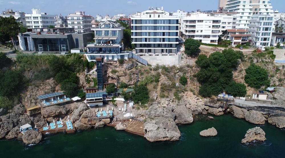 Falezlerde denize sıfır bina için yıkım kararı - 3
