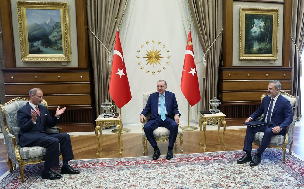 Cumhurbaşkanı Erdoğan, Prens Edward'ı kabul etti - 2