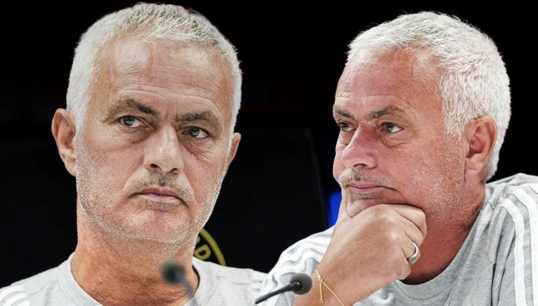 Mourinho'dan basın toplantısında Galatasaray göndermesi: "1 dakika izledim"