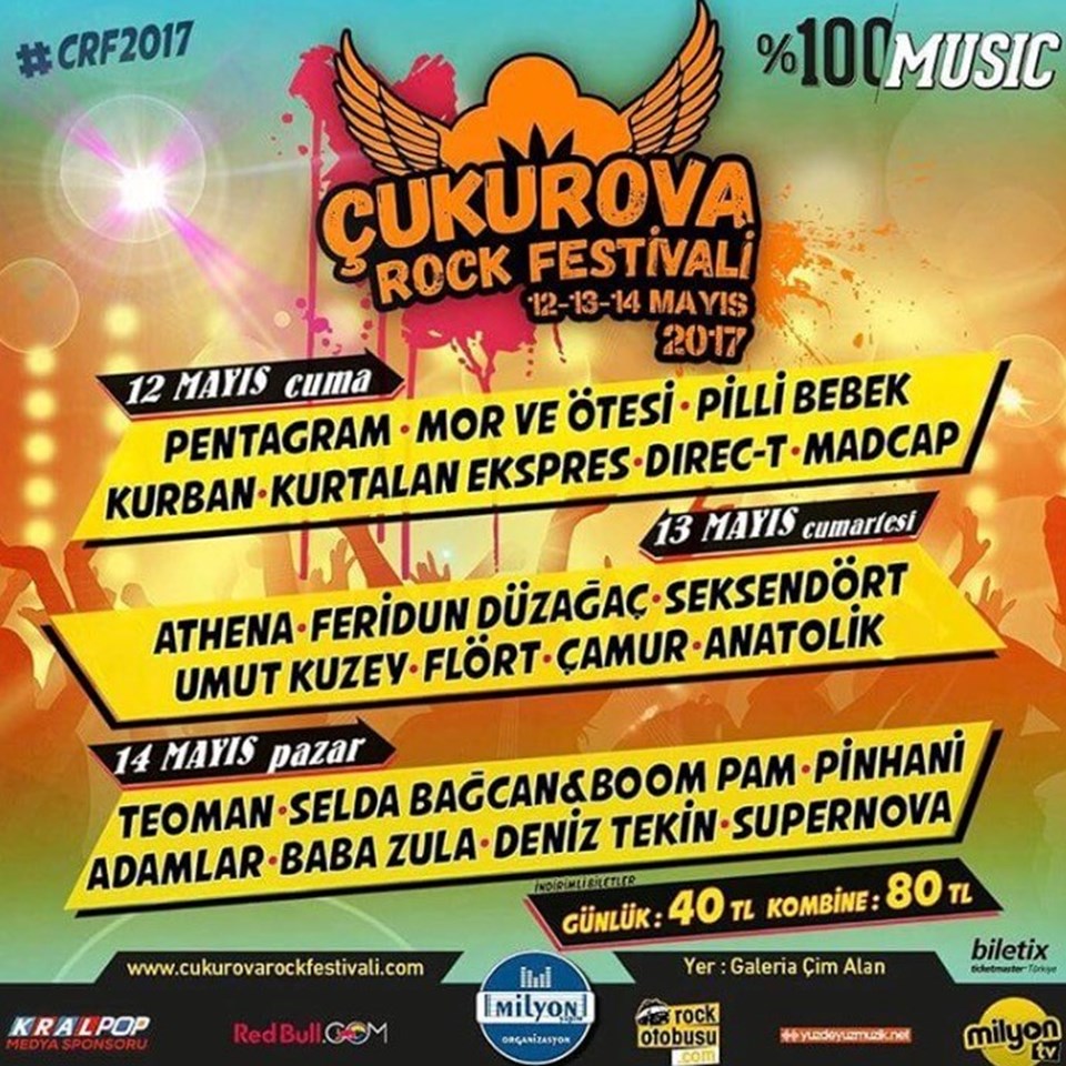 Adana’da dev rock festivali başlıyor - 1