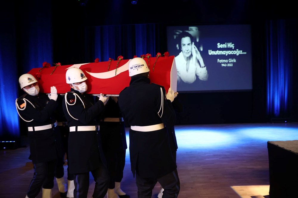 Usta oyuncu Fatma Girik son yolculuğuna uğurlandı - 66