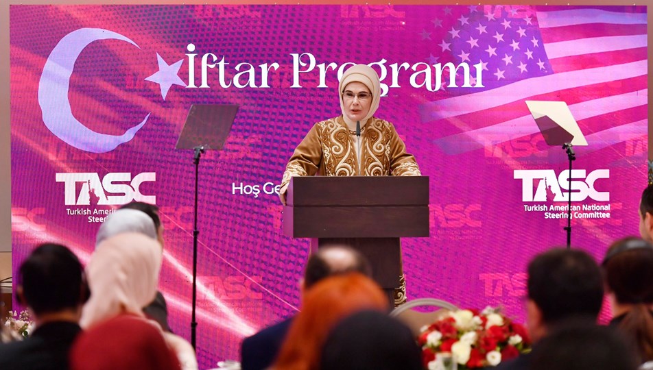 Emine Erdoğan, New York'ta iftar programına katıldı