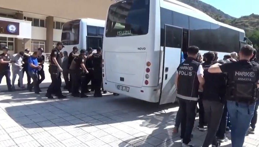 Amasya'da uyuşturucu operasyonu