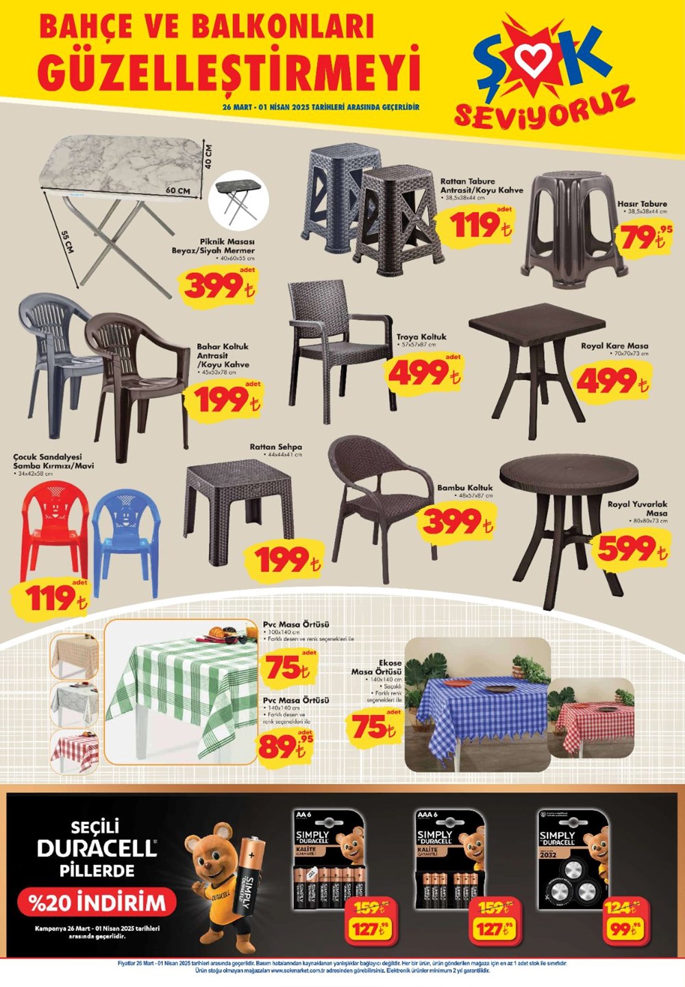 ŞOK'ta Bahar Esintisi: Piknik Hazırlıkları, Ev Yenilikleri ve Bebek İhtiyaçları 26 Mart'ta! 76 64sDiHjvc0Wp8tbGdDSATg