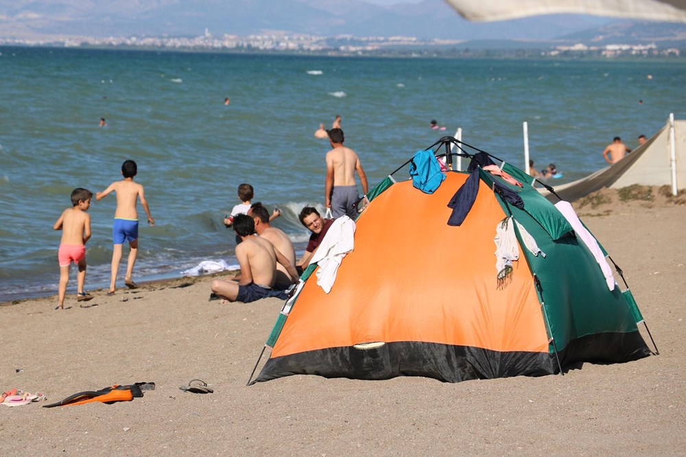 Konya'nın denizi Karaburun Plajı tatilcilerin yeni gözdesi oldu - 10