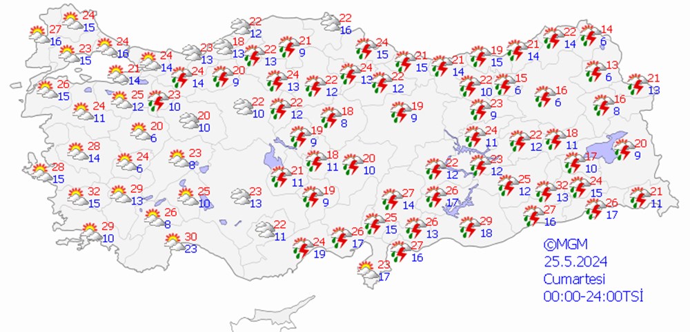 Yağışlı hava geri dönüyor! Meteorolojiden 5 il için uyarı (İstanbul, Ankara, İzmir hava durumu) - 15