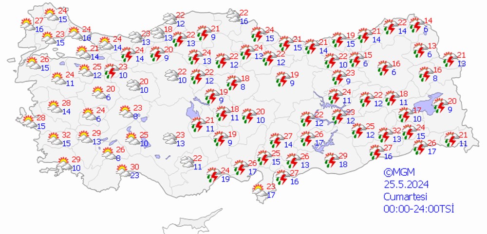 Yağışlı hava geri dönüyor! Meteorolojiden 5 il için uyarı (İstanbul, Ankara, İzmir hava durumu) - 15