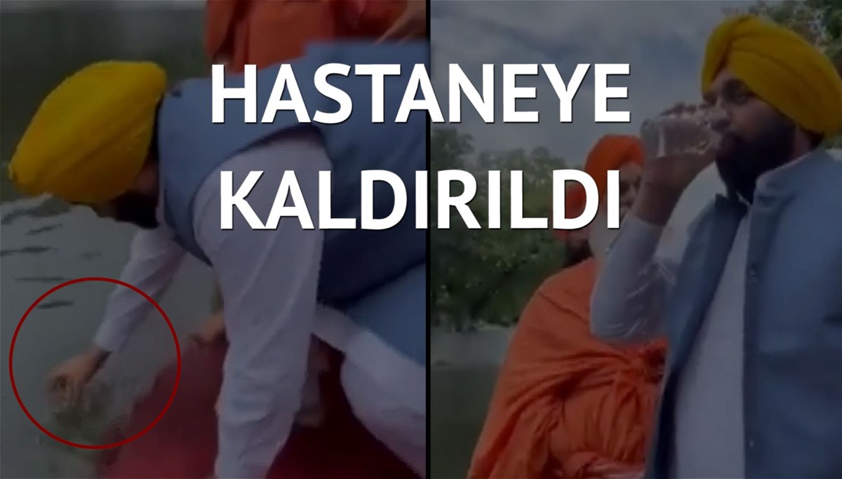 ‘‘Temiz’’ diyerek nehir suyu içen başbakan hastanelik oldu