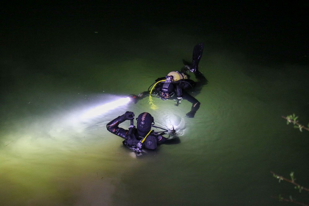 Uşak'ta otomobil gölete düştü: 1 kişi hayatını kaybetti - 4