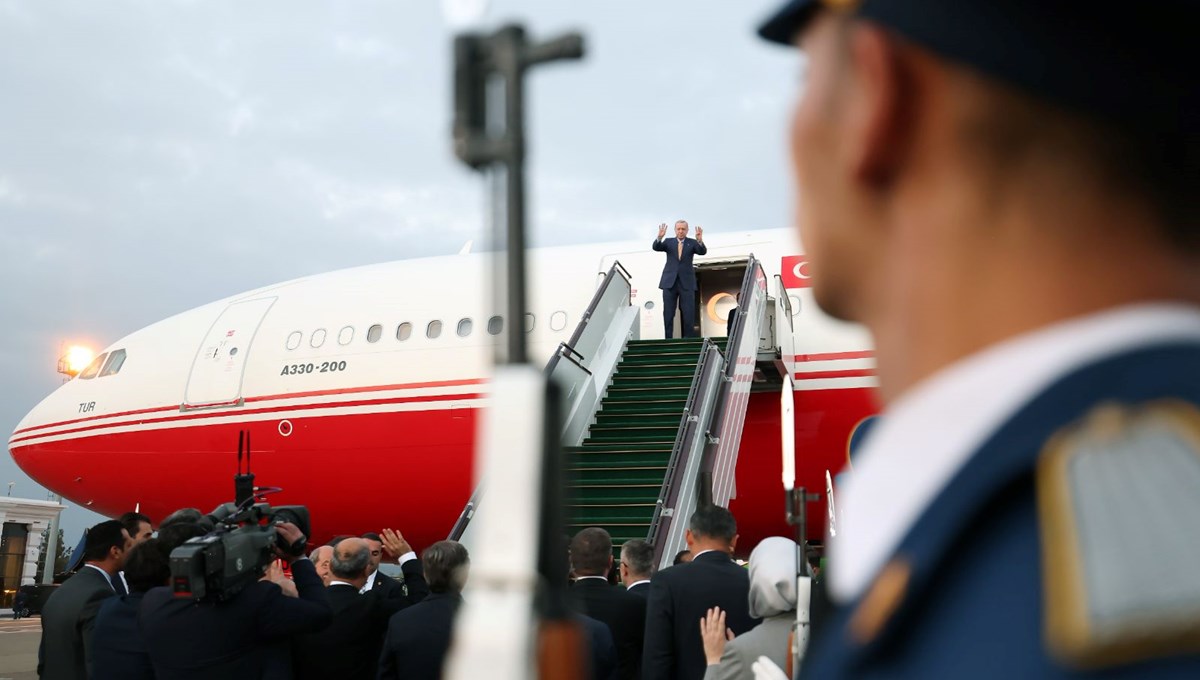 Cumhurbaşkanı Erdoğan, yurda döndü