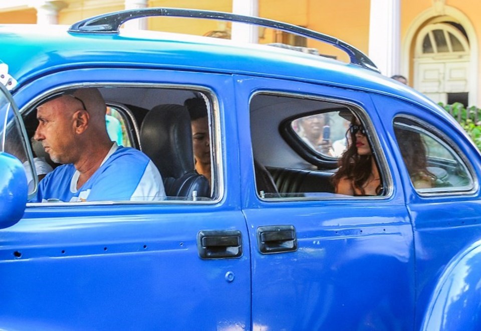 Küba'da Rihanna izdihamı - 2