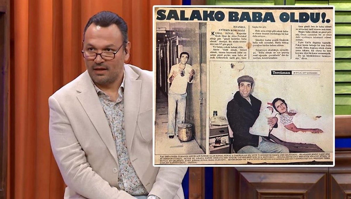 Ali Sunal'dan nostaljik paylaşım: Evet ben doğdum