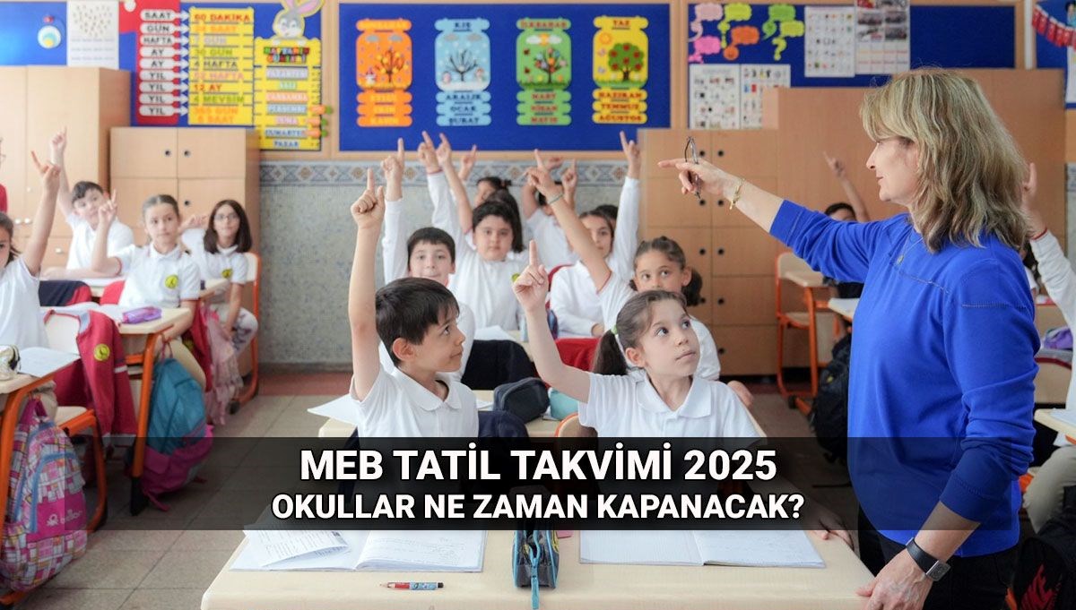 Yarıyıl tatili tarihleri 2025-2026: Okullar ne zaman kapanacak, ara tatil hangi gün başlayacak?