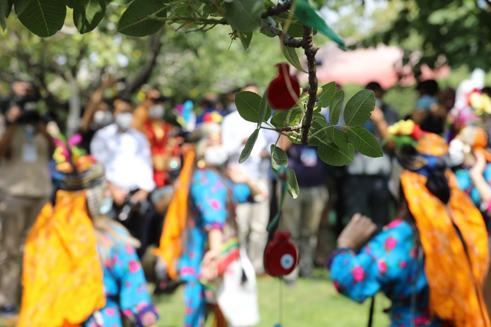 GastroAntep Festivali, fıstık hasadı ve şire yapımı ile başladı - 7