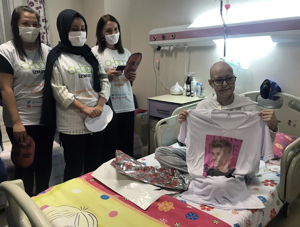 Kanser hastası Nida'ya 'Ahbap' ziyareti - 2