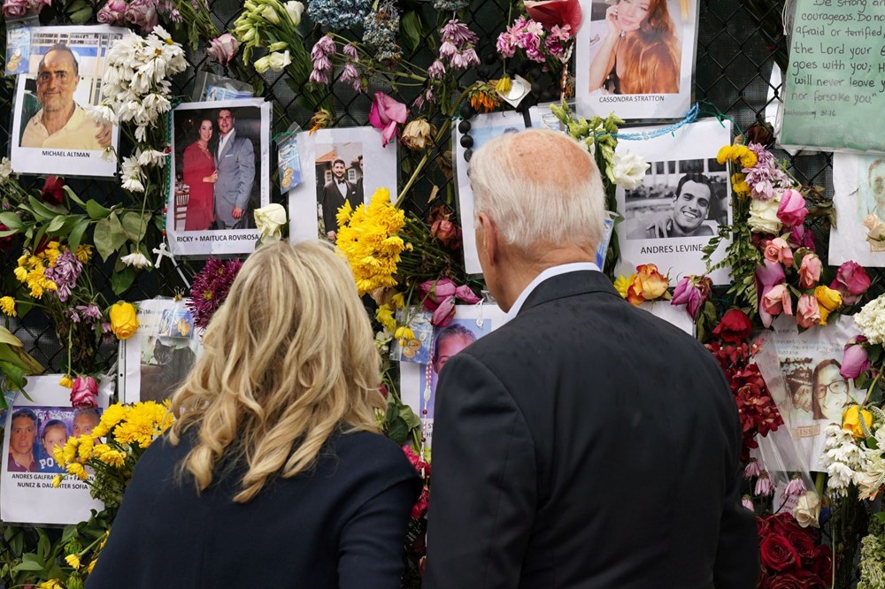 Biden visited: Race against time in collapsed building - 8