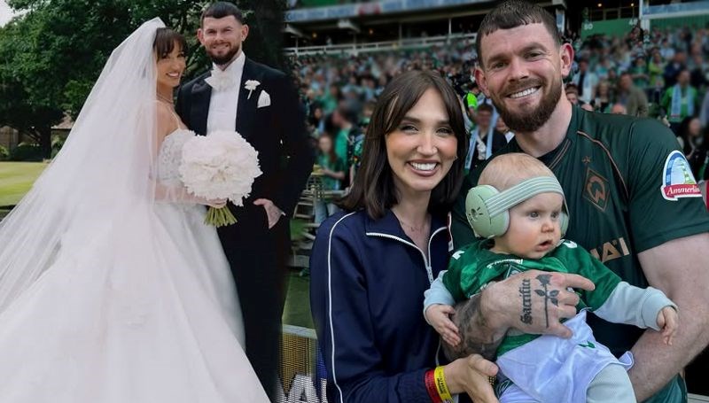 Megan McKenna ile Oliver Burke evlendi