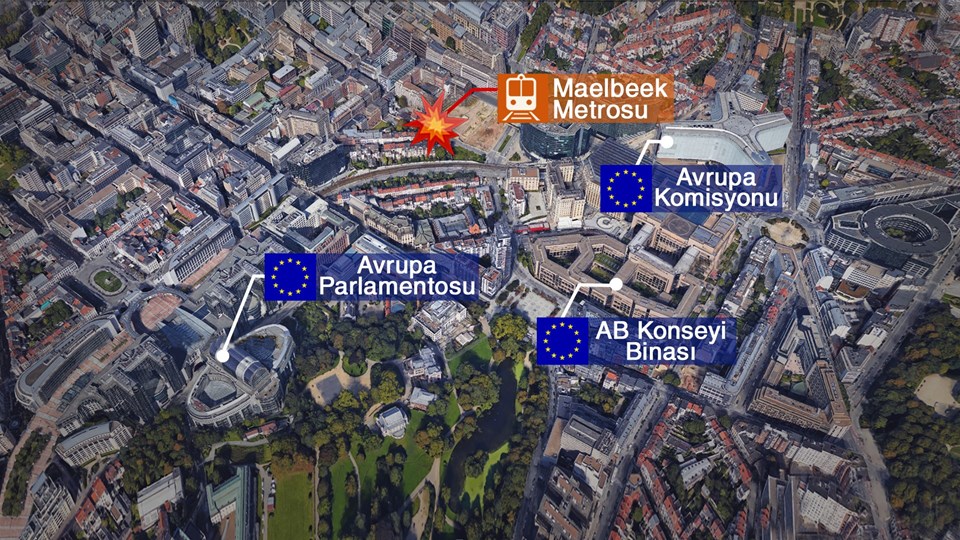 Brüksel metrosunda patlama: 20 ölü - 1