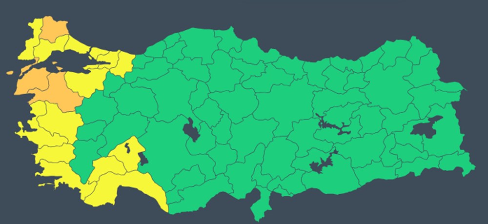 Uyarılar art arda geldi: 17 ilde "kuvvetli yağış" (Hafta sonu hava nasıl olacak?) - 2