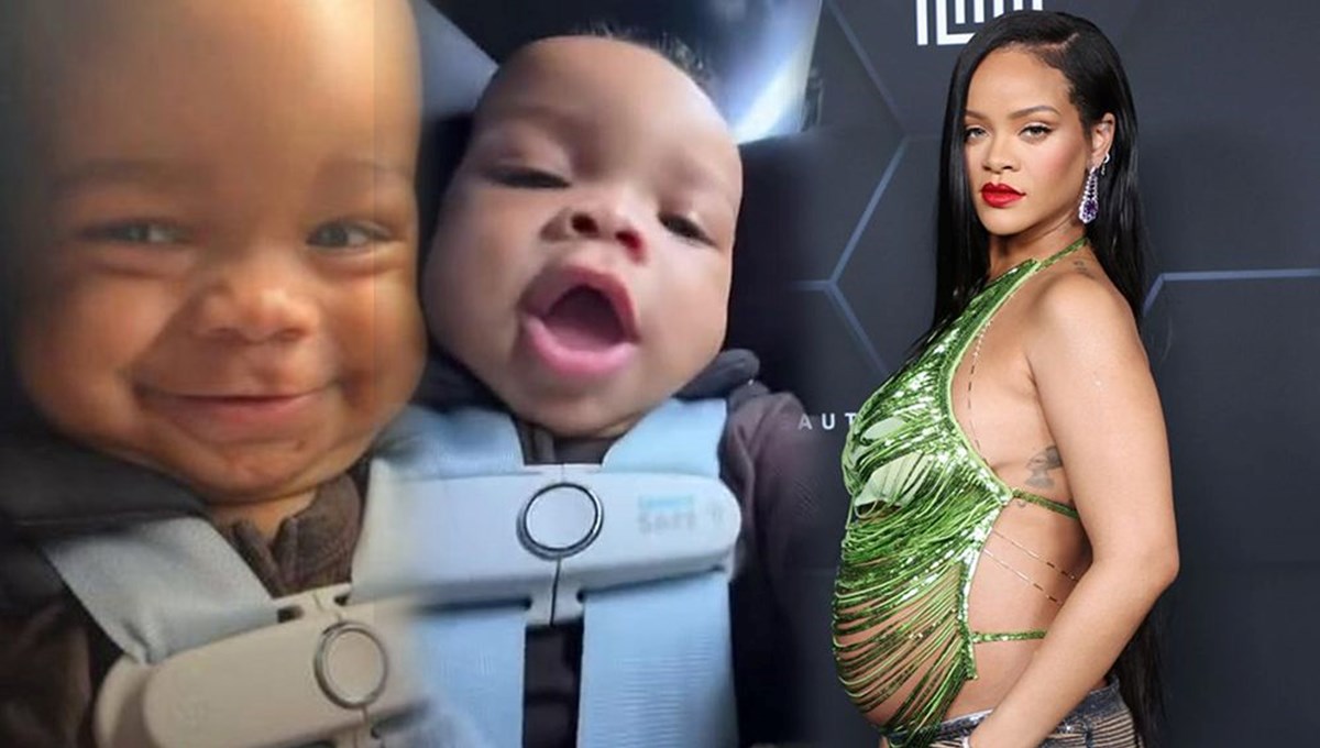 Rihanna bebeğinin yüzünü ilk kez gösterdi
