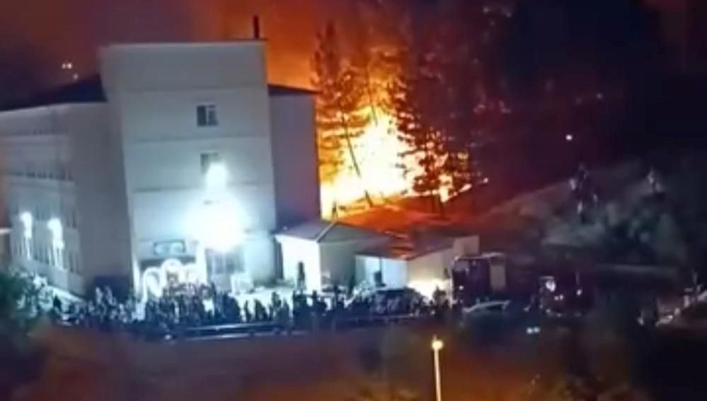 Havai fişek, düğünü kabusa çevirdi