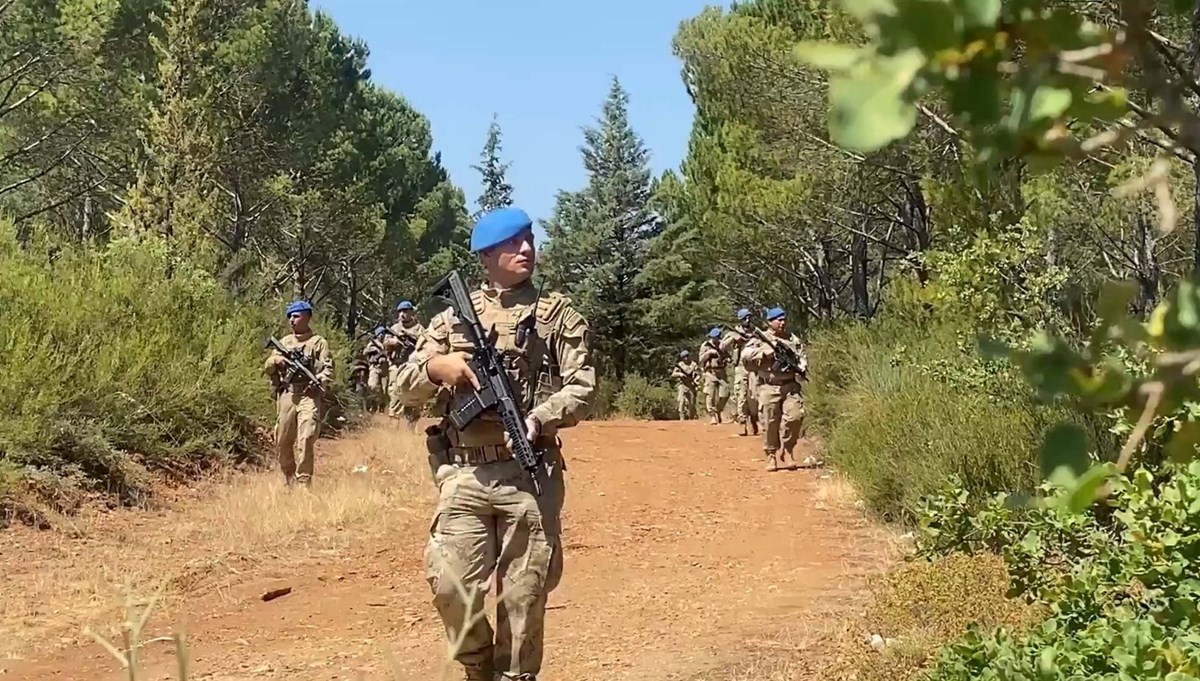 Muğla'da komandolar alarma geçti