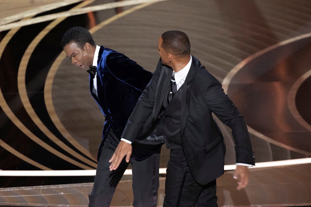 Akademiden yeni açıklama: Chris Rock'a tokat atan Will Smith'in salondan ayrılması istenmiş - 8