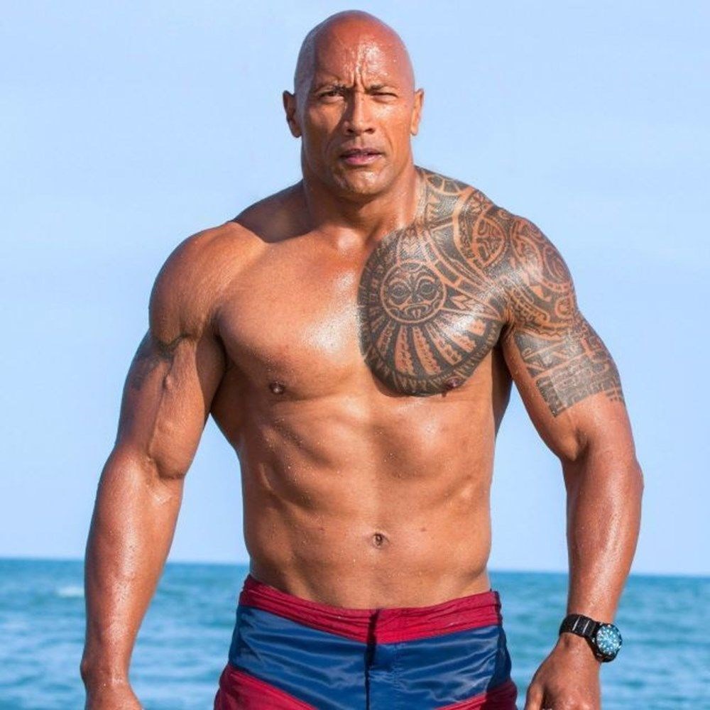 Dwayne'The Rock' Johnson'ın yeni dövmesinin yapımı 30 saat sürdü - 6