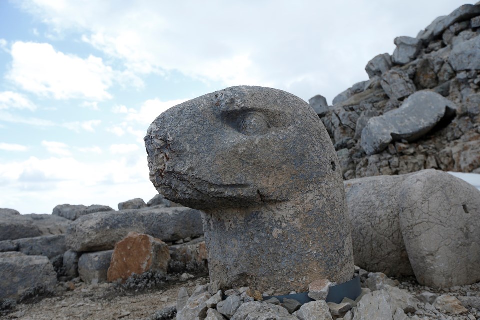 Nemrut Dağı'ndaki heykeller depremlerde zarar görmedi - 2