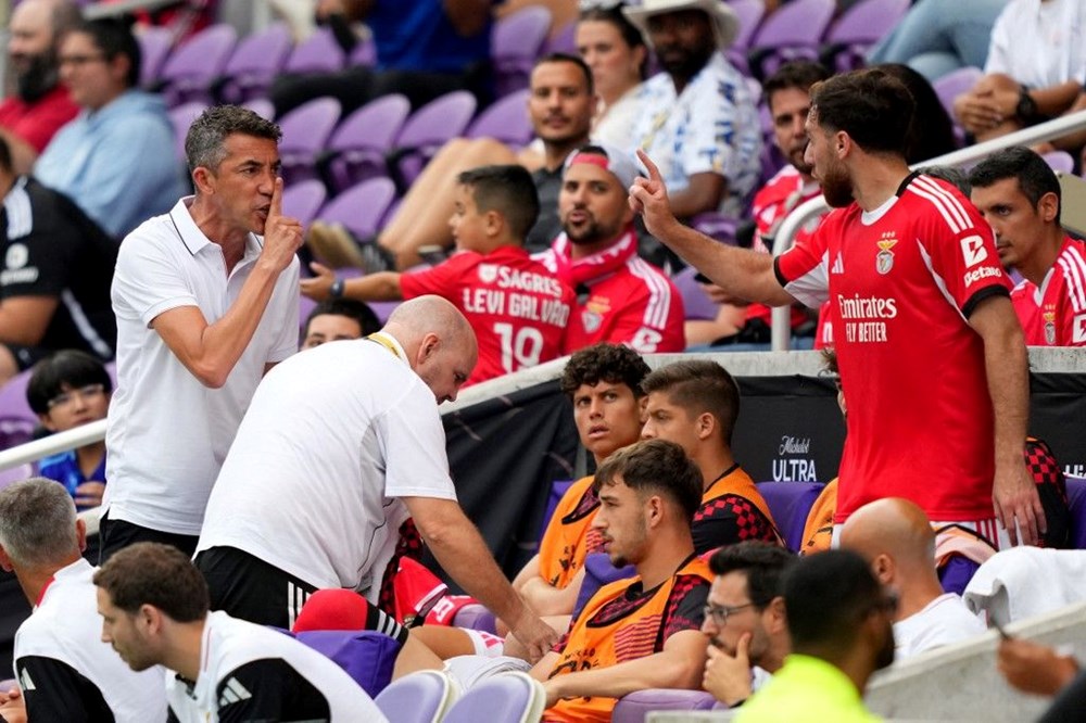 Orkun'a sus işareti yapan hocası Bruno Lage: