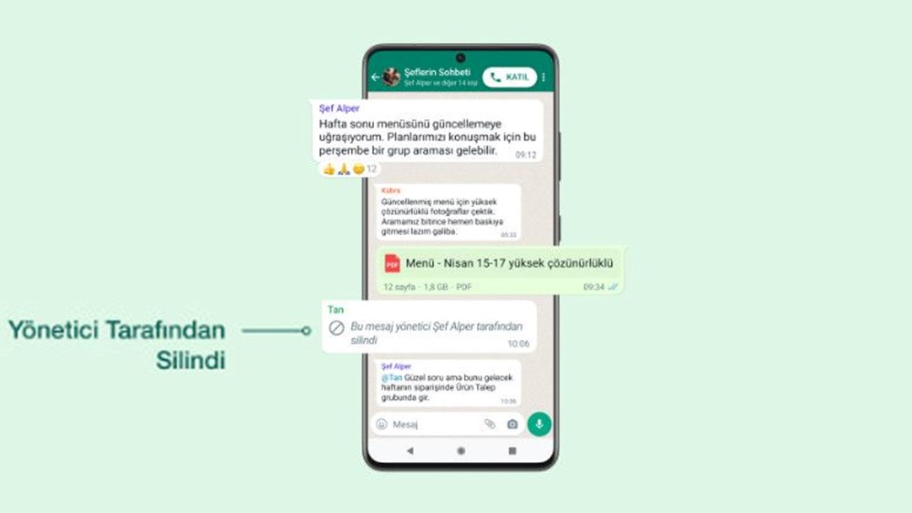WhatsApp yeni özelliklerini tanıttı: Mesajlara emoji tepkisi geldi - 5
