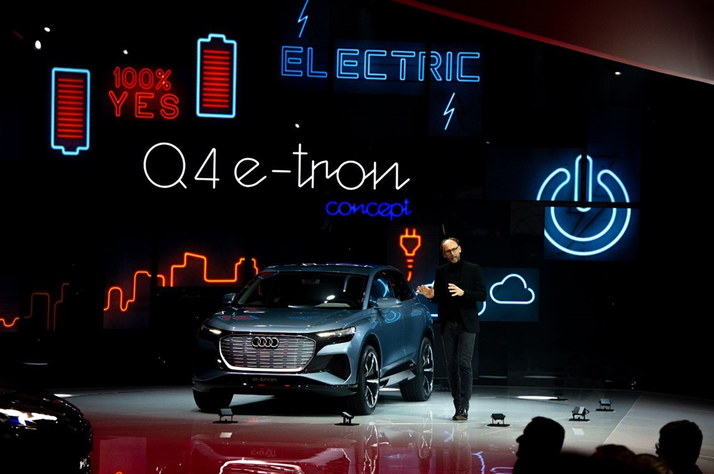 Audi, Q4 e-tron konseptini Cenevre’de görücüye çıkardı - 1